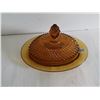 Image 2 : Vintage Indiana Amber Glass Dutter Dish 8.5 Long