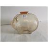 Image 1 : Pink Depression Glass Piggy Bank