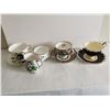 Image 1 : 3 Royal Albert Cup and suacers and Cream Sugar Bowls Cracked Lid