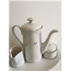 Image 2 : German Republic Teapot Cream Sugar Bowl and Tray