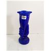 Image 1 : Dark Blue Hand Vase 8.5