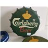 Image 5 : 2 Carlsberg Beer, Cap Signs, and 2 Ashtrays