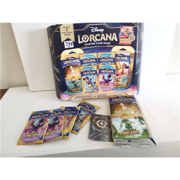 Disney Lorcana Trading Card Game With extras