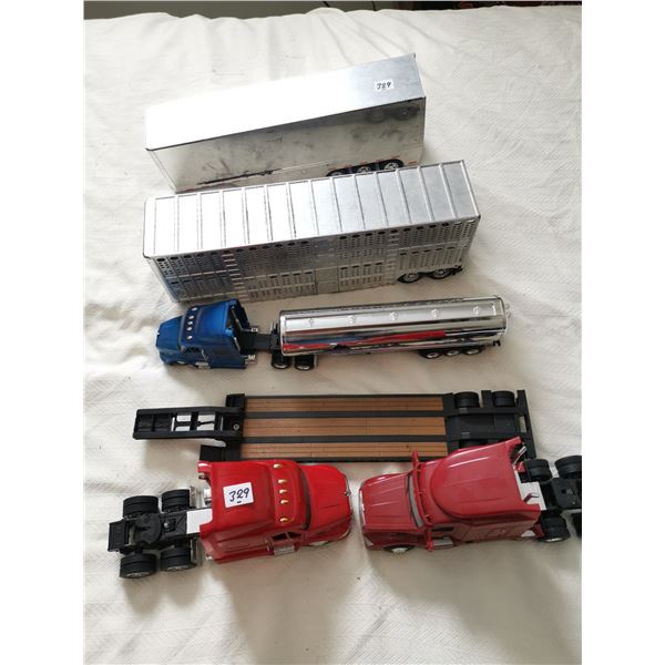 Lot of Semis and Trailers