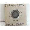 Image 2 : Great Britain 1917 Silver Three Pence