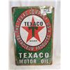 Image 1 : Texaco Tin Sign 12"x8"