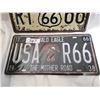 Image 3 : Two Tin Route 66 License Plate