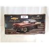 Image 1 : 1956 Chev Bel Air License Plate