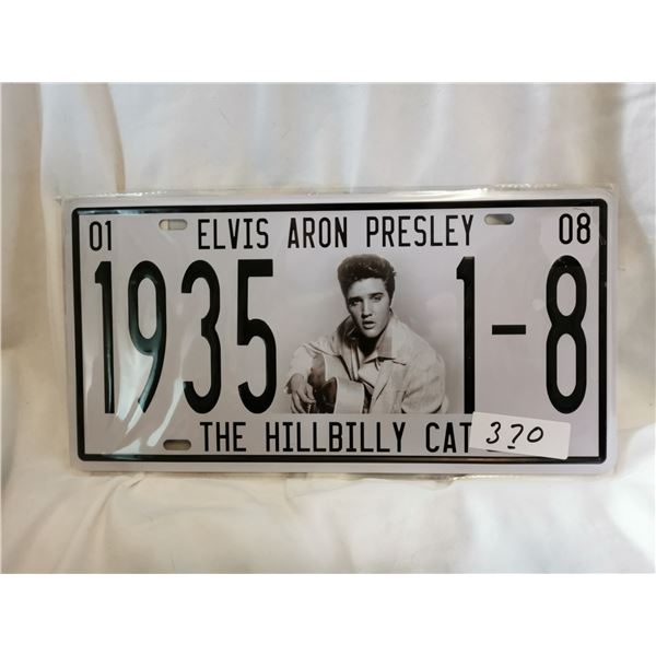 Elvis Presley License Plate