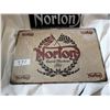 Image 3 : Two Norton Motorcycle Tin Signs 12"x8"