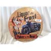 Image 1 : Pin Up Round Tin Sign 12"