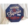 Image 1 : Superior Gas Tin Sign 12"
