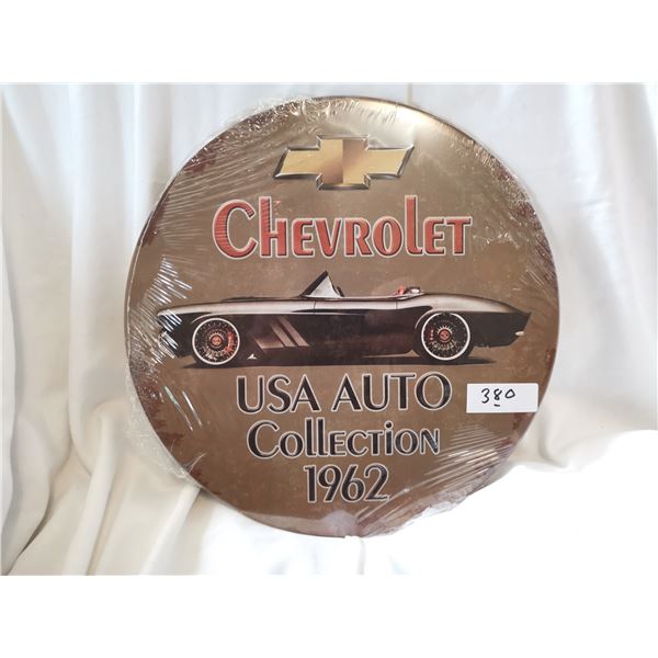 Chevy Tin Sign 12"