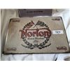 Image 3 : Norton and Land Rover Tin Sign 12"X8"