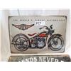 Image 2 : Two Motorcycle Tin Sign 12"x8"