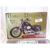 Image 2 : Two Harley Davidson Tin Signs 12"x8"