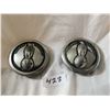 Image 1 : Two Case Eagle Metal Emblems