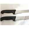 Image 6 : Two Large Victorinox Butchering Knives