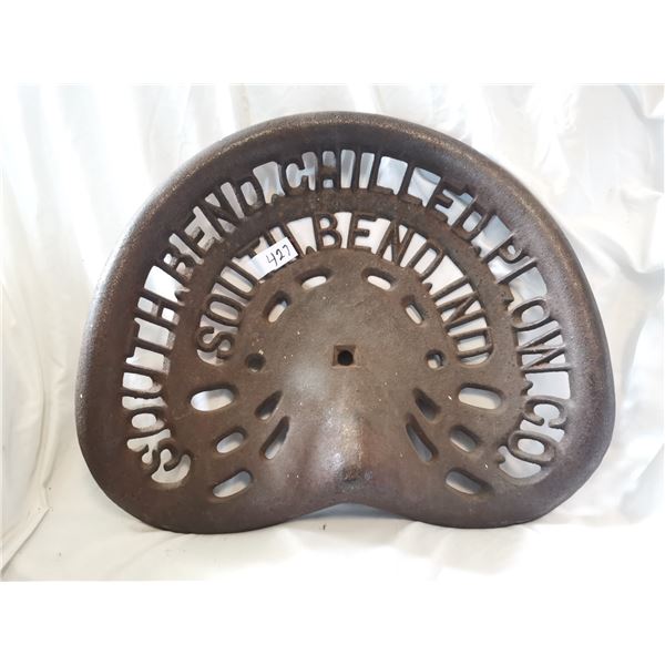 South Bend CAST IRON Seat