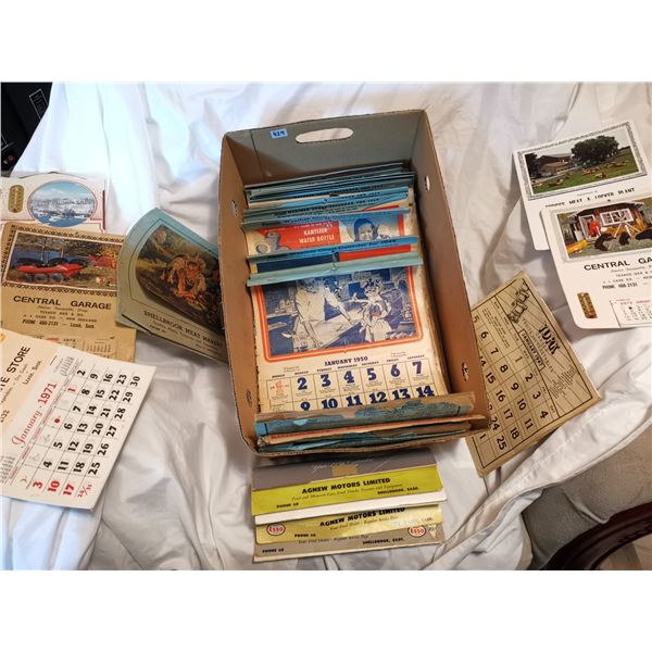 Big Lotv of Shellbrook + Some Leask Calendar Great Condition