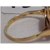 Image 4 : 14k Gold Ring with Red Lion Design Stone Very Nice