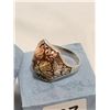 Image 3 : 10k and Sterling Silver Shank Ring