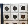 Image 4 : Page of Large 1 cent coins 1859-1019