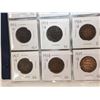 Image 5 : Page of Large 1 cent coins 1859-1019