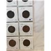 Image 6 : Page of Large 1 cent coins 1859-1019