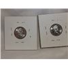 Image 3 : Two 1967 Silver 10 cents