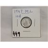 Image 1 : 1947 M.L. Silver 10 cent