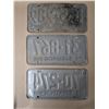 Image 3 : (3) 1975 Sask License Plates