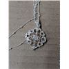 Image 3 : (4) Silver Tone Necklaces Various Lengths