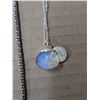 Image 4 : (4) Silver Tone Necklaces Various Lengths