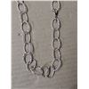 Image 5 : (4) Silver Tone Necklaces Various Lengths