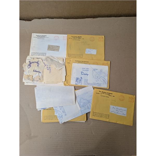 Needle Craft Patterns Lot