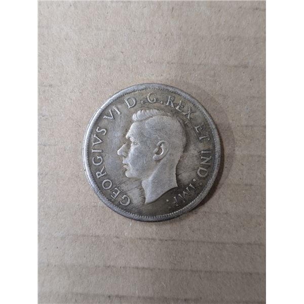 1945 Canada Silver Dollar - unverified