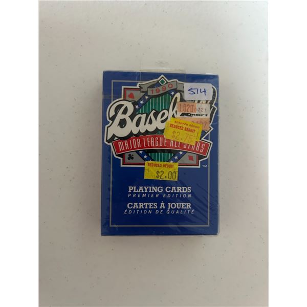 Pack of 1990 Baseball Playing Cards