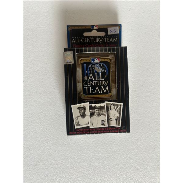MLB All Century Team - Baseball Tin - Unopened