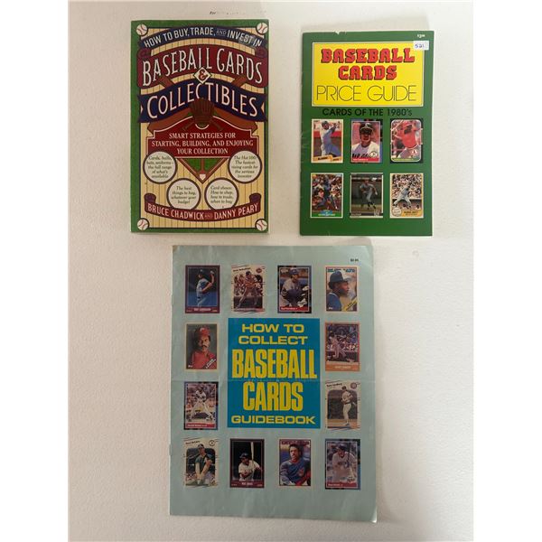Baseball Card Collectors Books and Price guides