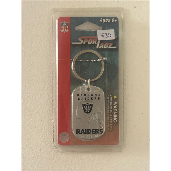 Oakland Raiders - Key Tag