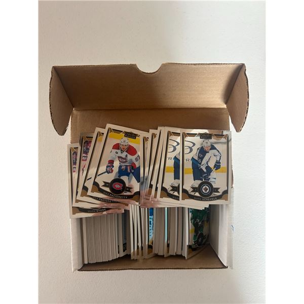 Box of OPC Hockey Cards
