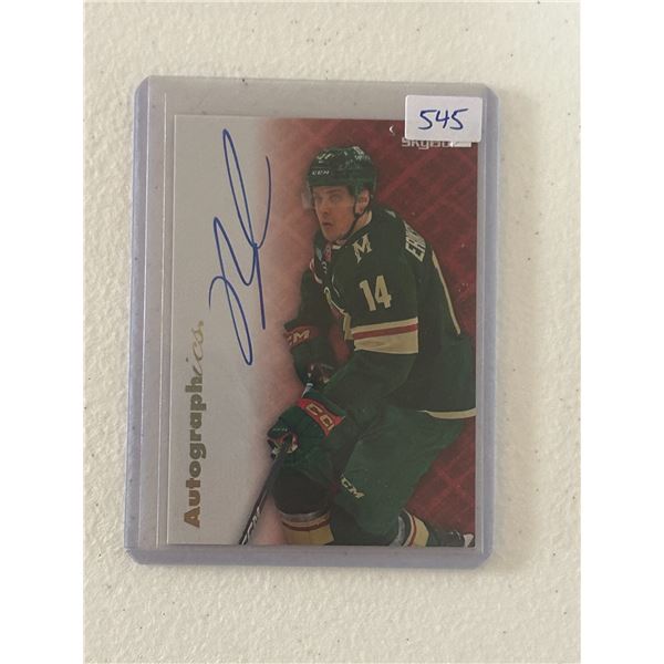 Joel Eriksson Ek - Autographed Hockey Card