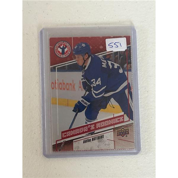 Auston Matthews - Rookie Card
