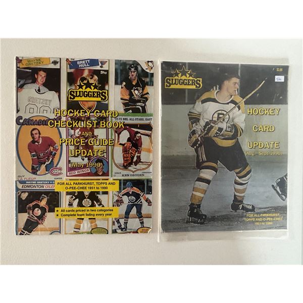 Sluggers Hockey Card Price Guide and Checklist