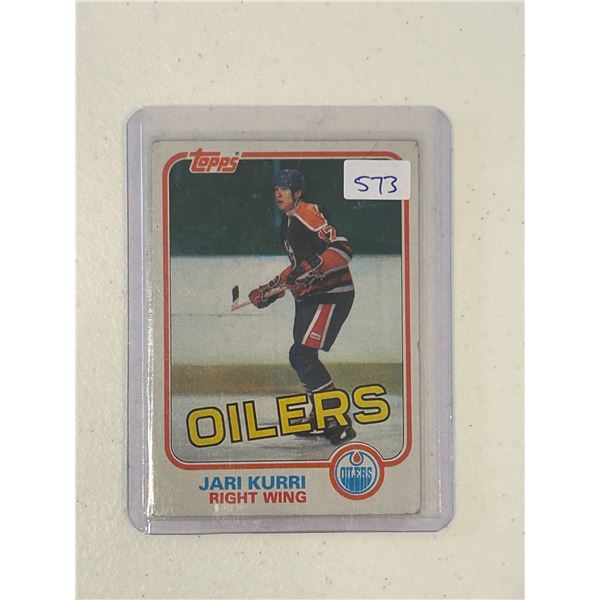 Jari Kurri - Rookie Card