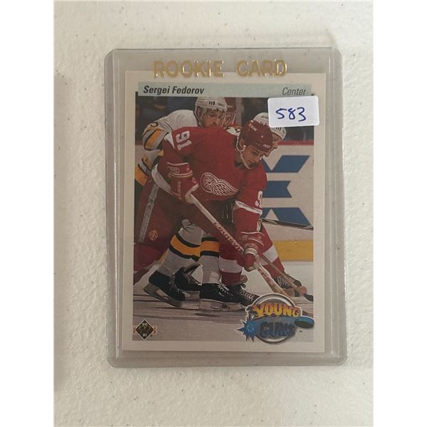 Sergei Federov - Young Guns - Rookie Card
