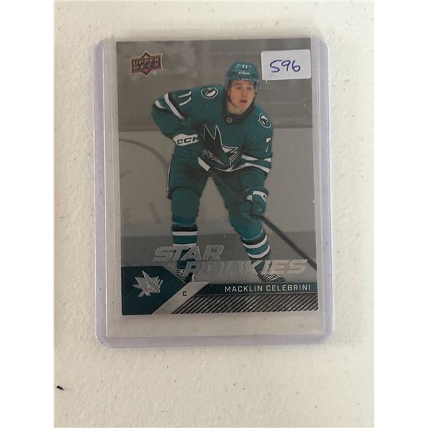 Macklin Celebrini - Rookie Card