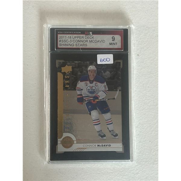Connor McDavid - Shining Stars - Graded Mint