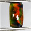Image 1 : *CANNOT VERIFY, SEE DESC.*Superb Octagon Cabochon OPAL 1.45 ct. AAA Floral Flash Play of Color 10 x 
